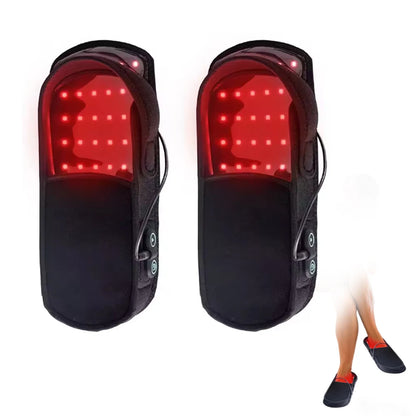 Red Light Infrared Therapy Slippers - Heated Foot Comfort