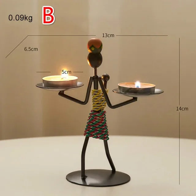 AmbianceIron – Luxury Candle Holder with Authentic Vintage Charm