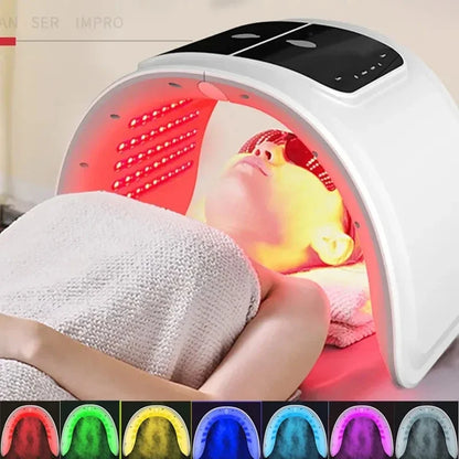 7-Colour PDT LED Facial Mask - Red Light Therapy