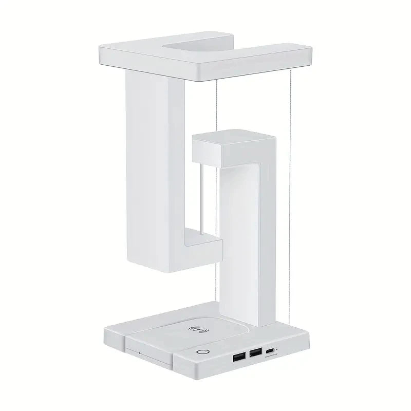 Anti-Gravity Levitating LED Lamp - 10W Wireless Charger