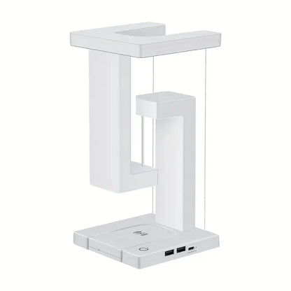 Anti-Gravity Levitating LED Lamp - 10W Wireless Charger
