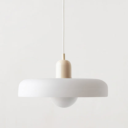 Vibrant Colored Glass Pendant Lamp by BauLume