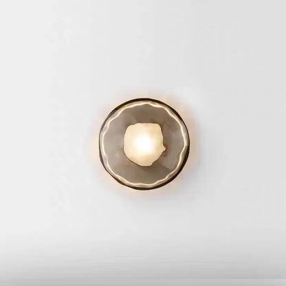 Modern Minimalist Shaped Glass Wall Lamp Nordic Living Room Designer Lights for Bedroom and Study Decoration Creative Art Light