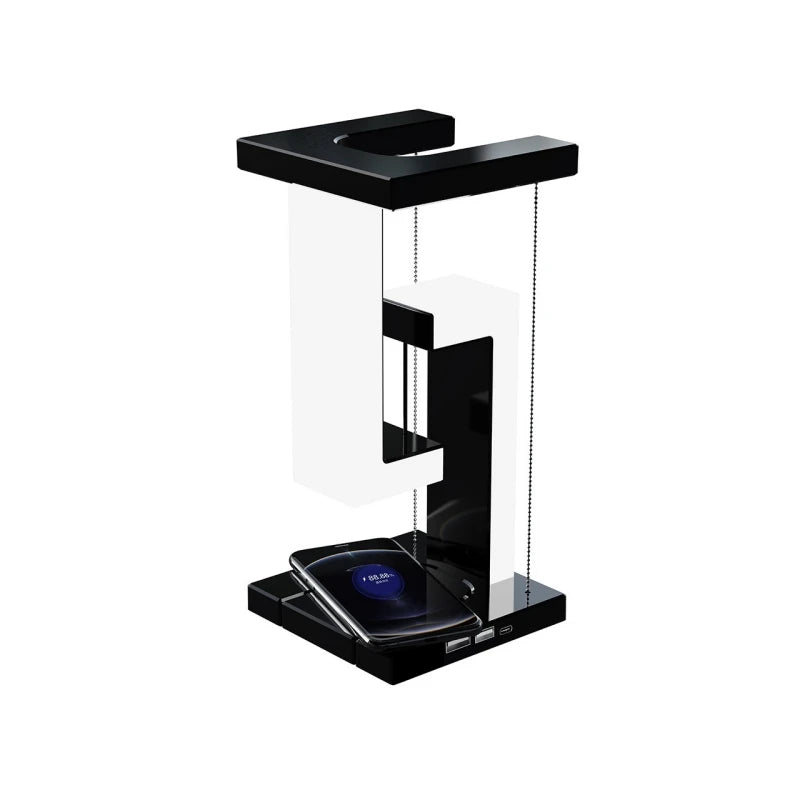 Anti-Gravity Levitating LED Lamp - 10W Wireless Charger