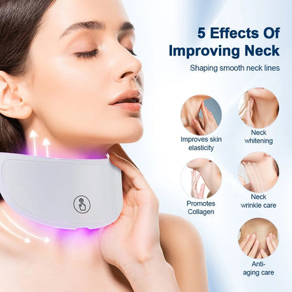 7-Colour LED Facial Mask with Neck - Red Light Therapy