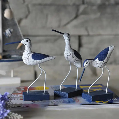 CostaViva – Elegant Seagull Sculpture Set with a Mediterranean Look for a Relaxing Interior