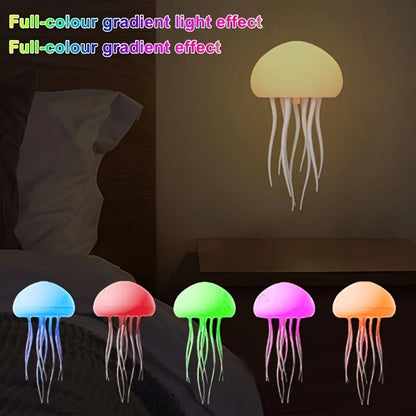 Bionic Jellyfish Night Light - Floating RGB Mood Lamp