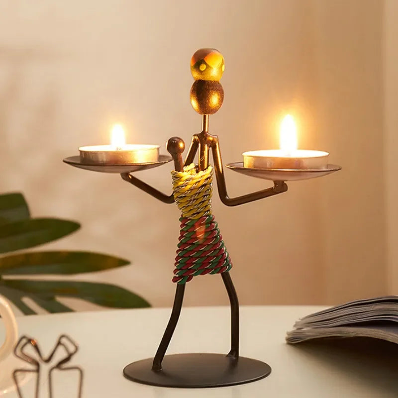 AmbianceIron – Luxury Candle Holder with Authentic Vintage Charm