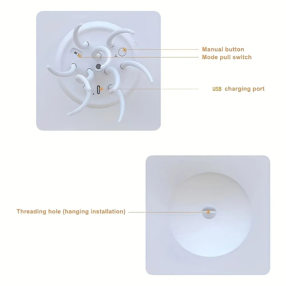 Bionic Jellyfish Night Light - Floating RGB Mood Lamp