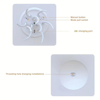 Bionic Jellyfish Night Light - Floating RGB Mood Lamp