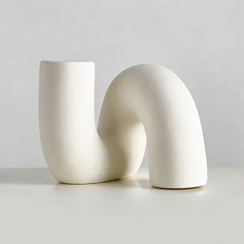 LunaForma Luxe Porcelain Vase – Stylish Eyecatcher for a Modern Interior