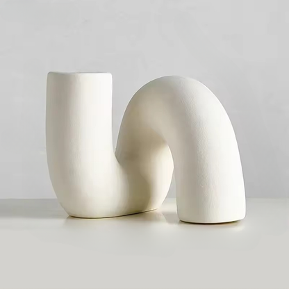 LunaForma Luxe Porcelain Vase – Stylish Eyecatcher for a Modern Interior