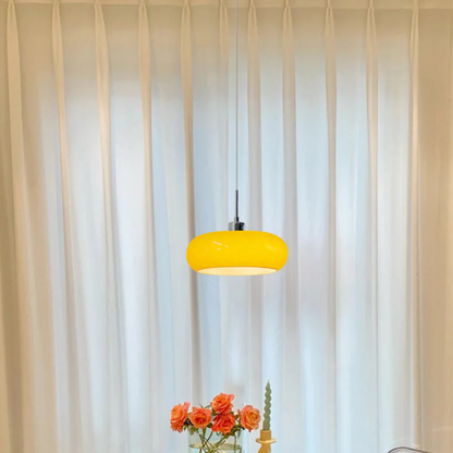 RadianceOrb Modern Round LED Pendant Light – Sleek Circular Ceiling Fixture