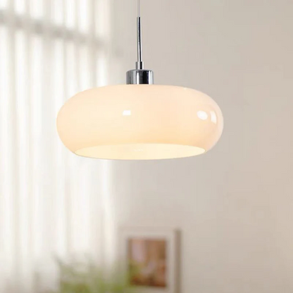 RadianceOrb Modern Round LED Pendant Light – Sleek Circular Ceiling Fixture