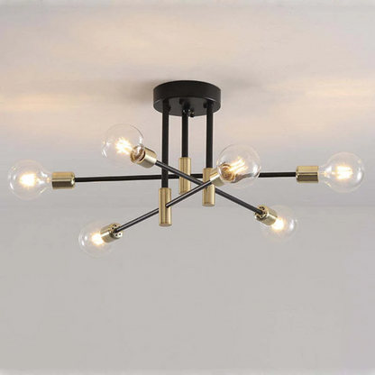 Lumière Royale: Sleek Modern LED Ceiling Light