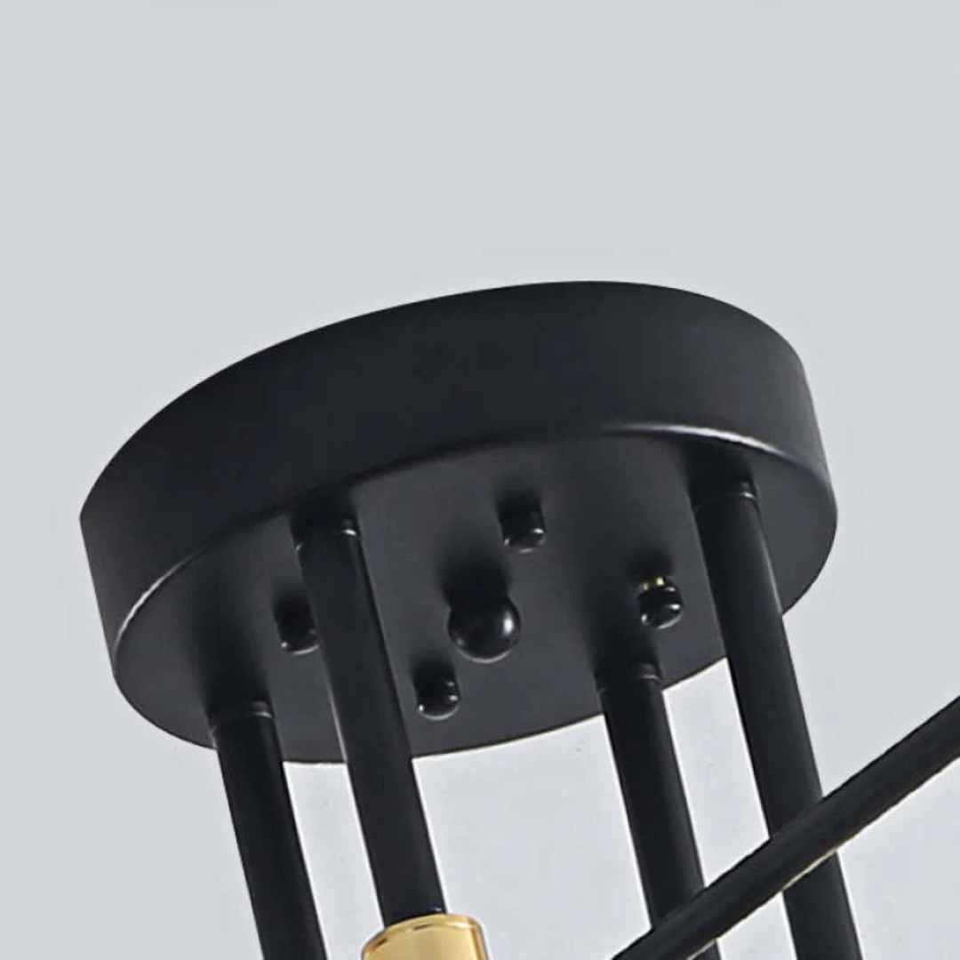 Lumière Royale: Sleek Modern LED Ceiling Light