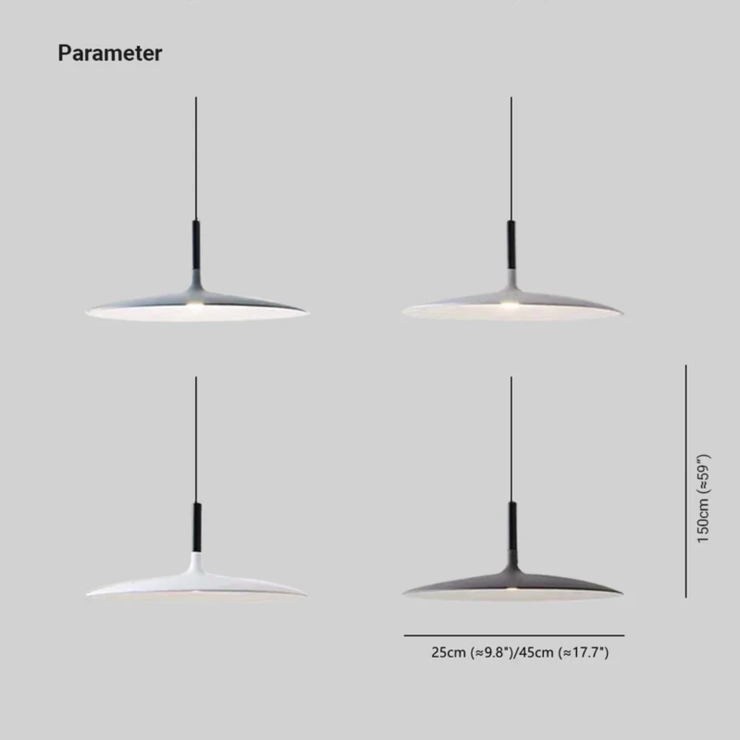 AuraPan Modern LED Pendant Light