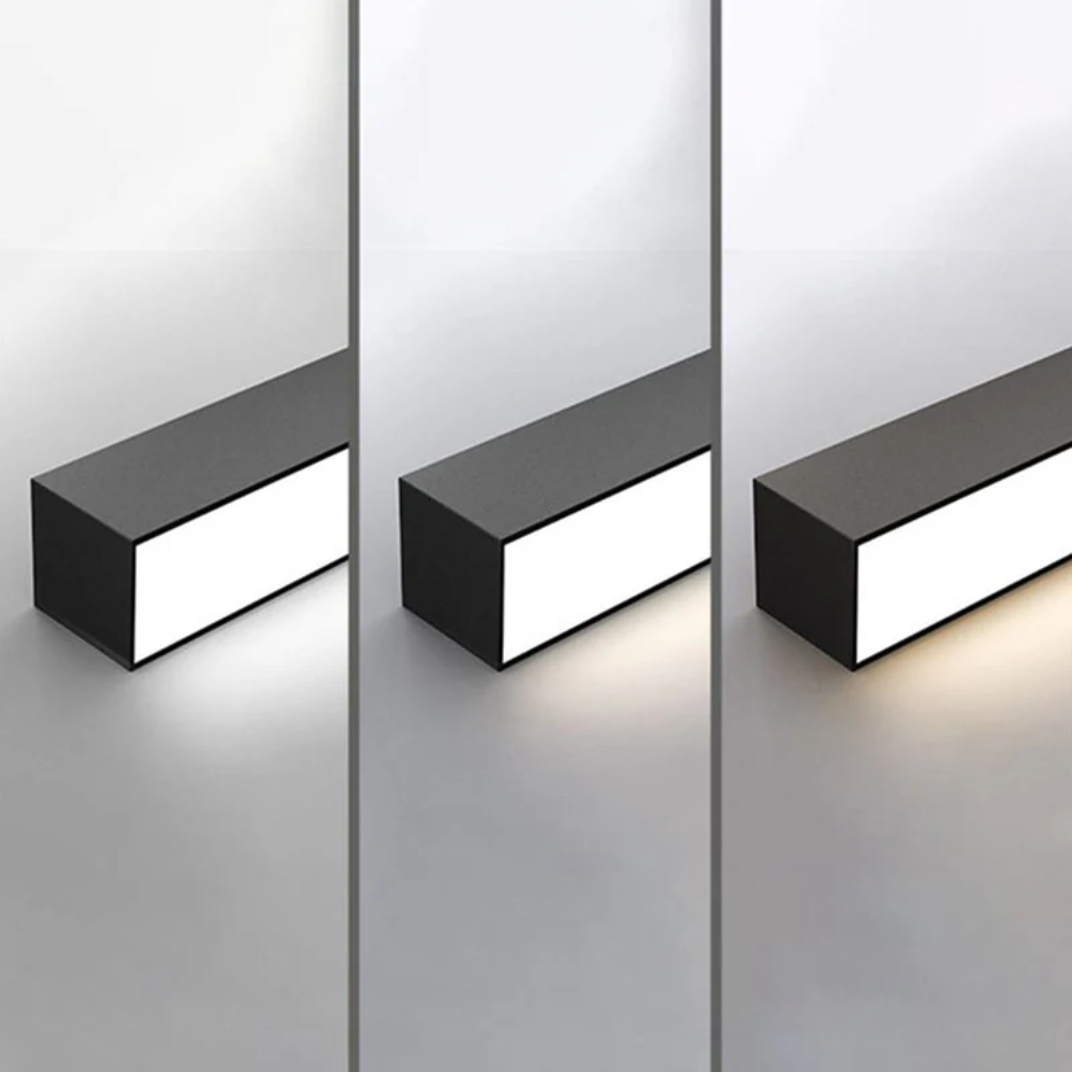 Stratum Industrial Linear LED Ceiling Light - High-Efficiency, Durable Ceiling Fixture