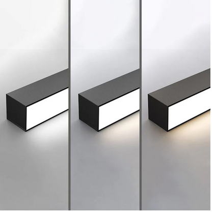 Stratum Industrial Linear LED Ceiling Light - High-Efficiency, Durable Ceiling Fixture