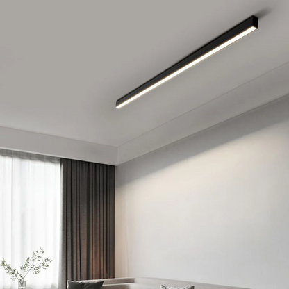 Stratum Industrial Linear LED Ceiling Light - High-Efficiency, Durable Ceiling Fixture