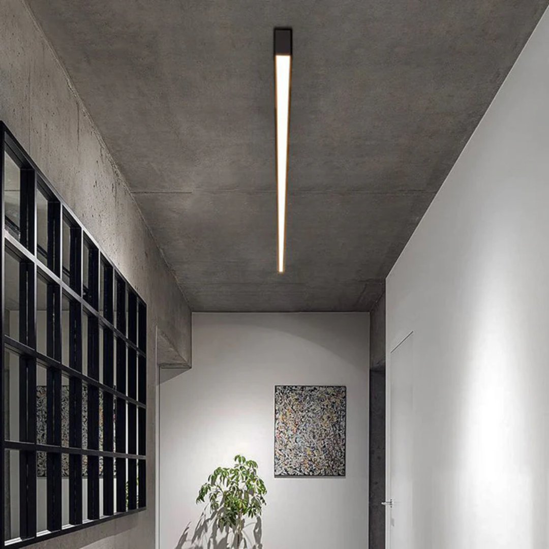 Stratum Industrial Linear LED Ceiling Light - High-Efficiency, Durable Ceiling Fixture