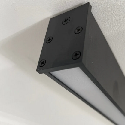Stratum Industrial Linear LED Ceiling Light - High-Efficiency, Durable Ceiling Fixture