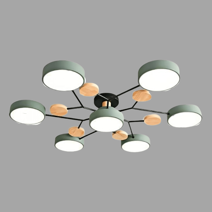 NordicGlow Branched LED Ceiling Light – Modern Geometric Fixture for Bright, Even Illumination