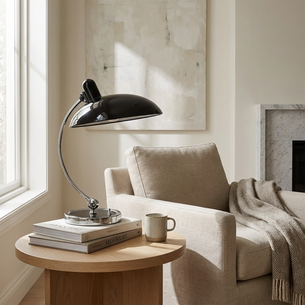 Vintage Danish Designer Desk Lamp – Timeless Study Lighting