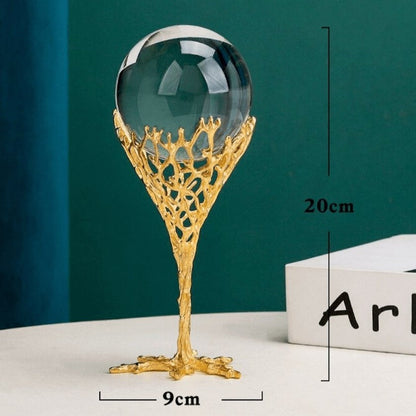 LumiSphere – Timeless Crystal Globe with Luxurious Design for a Stylish Ambience