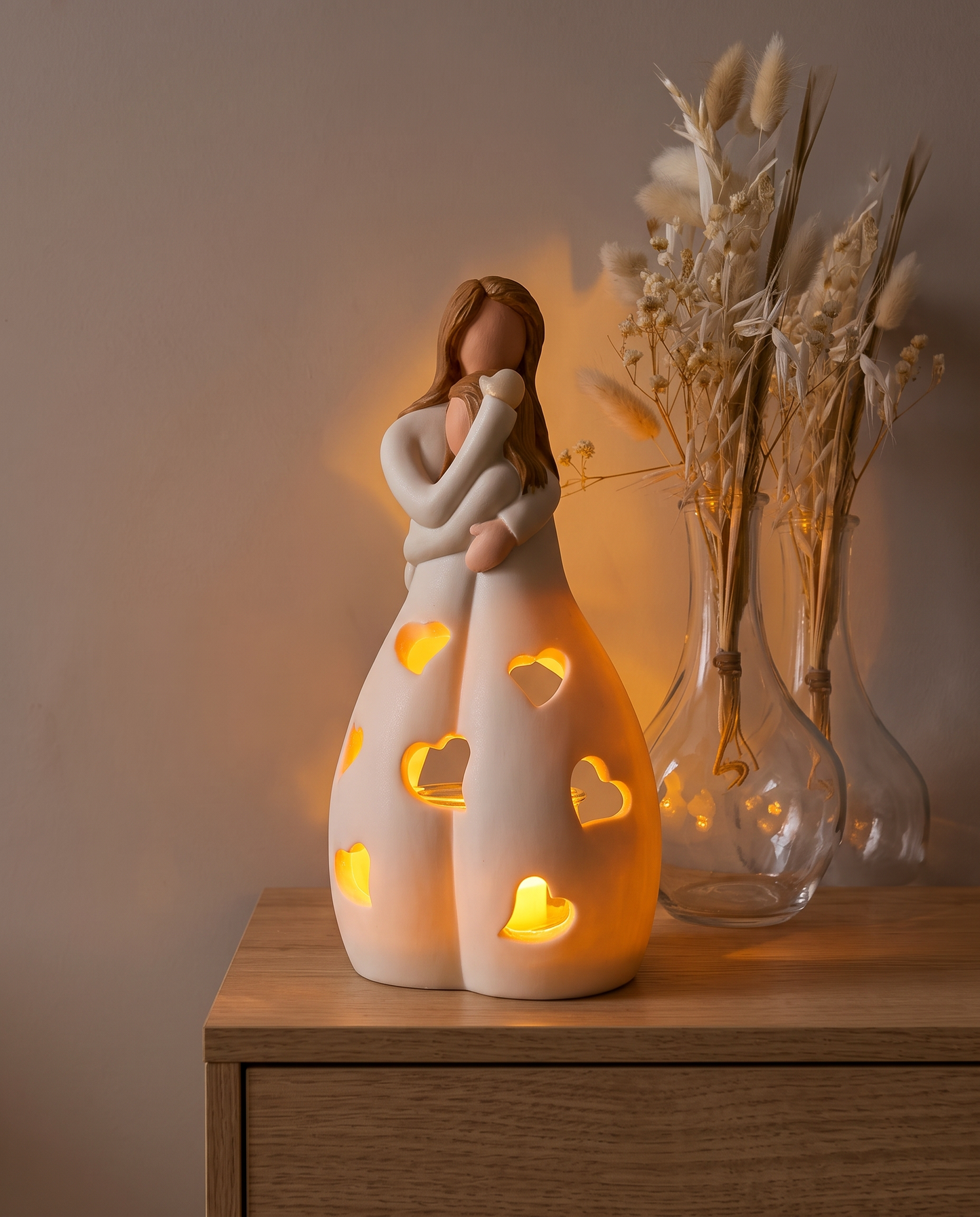 LoveGlow table lamp minimalist luxury hero shot