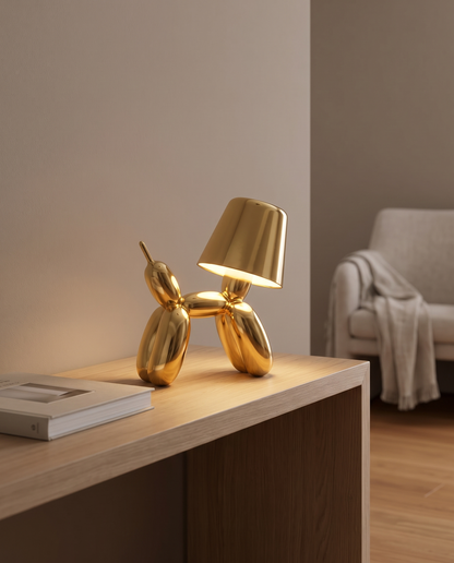 PawLume dog lamp minimalist luxury hero shot