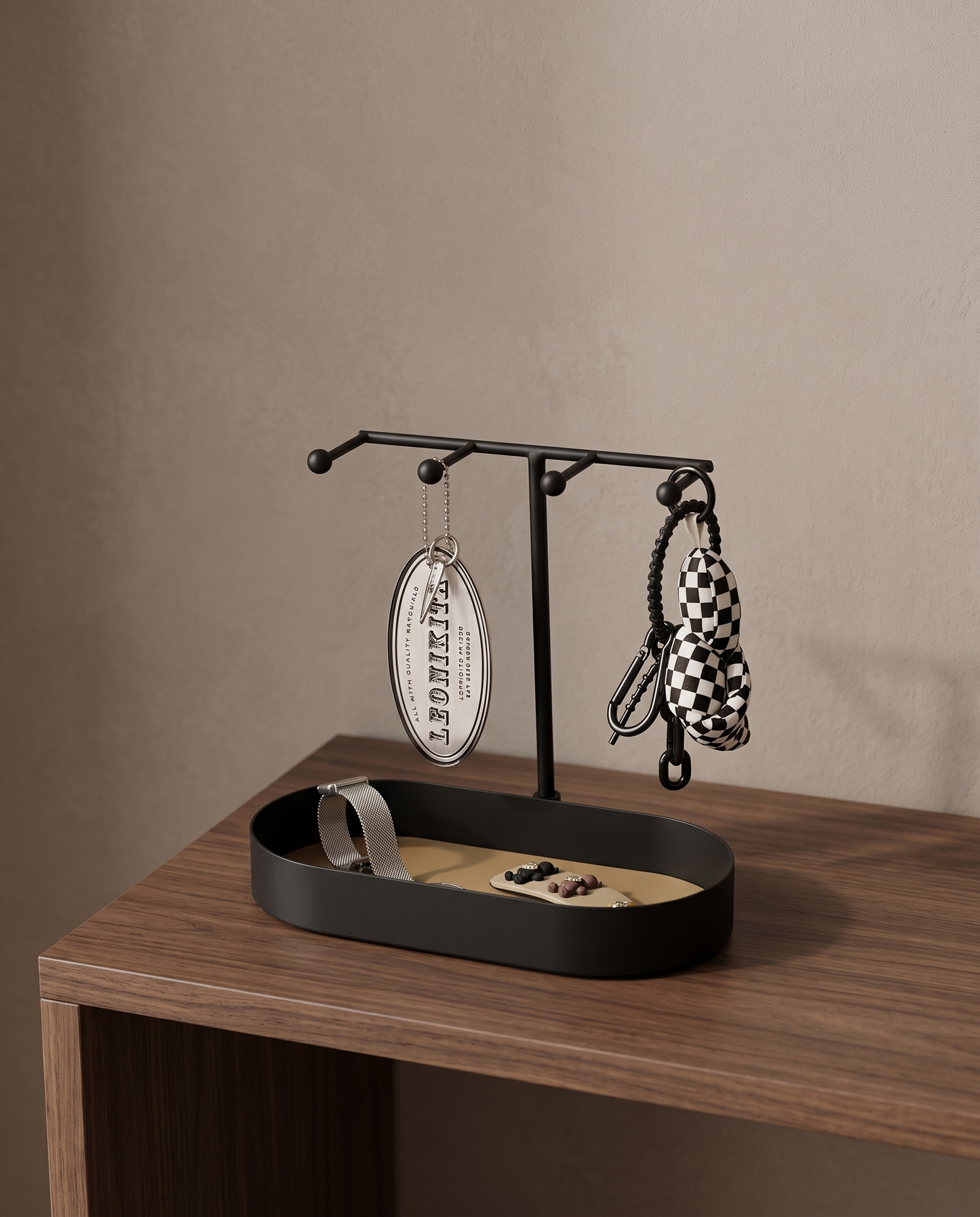 EleganTray valet organizer minimalist luxury hero shot