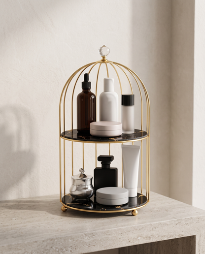 LumiForma display shelf minimalist luxury hero shot