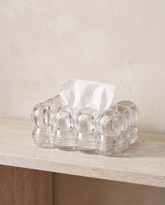 AuraForm tissue box minimalist luxury hero shot