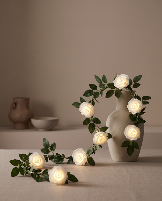 VineGlow LED vine lighting minimalist luxury hero shot