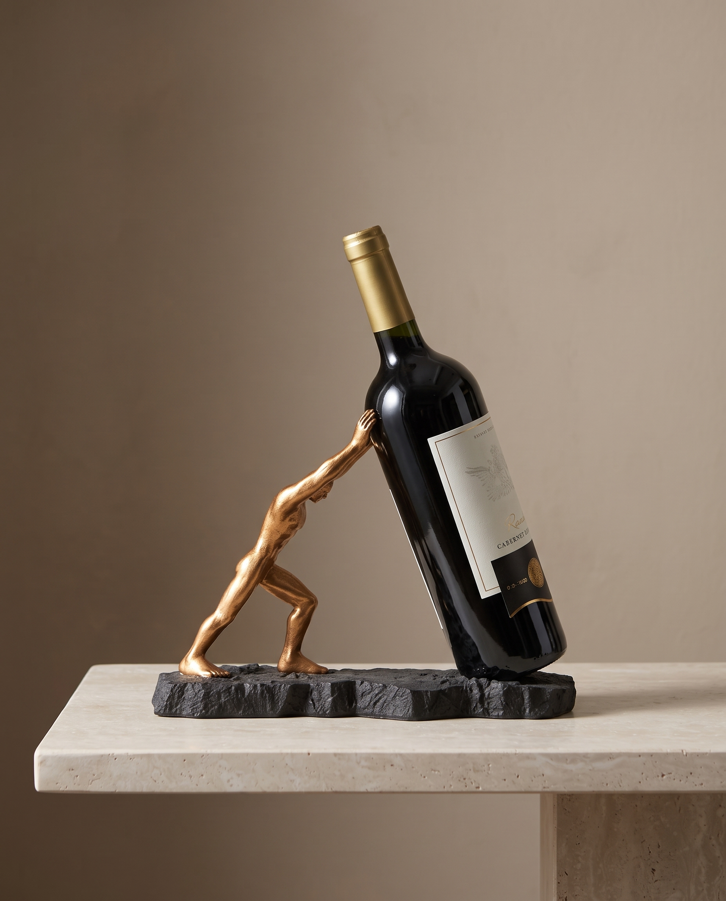 LuxeSip wine holder minimalist luxury hero shot