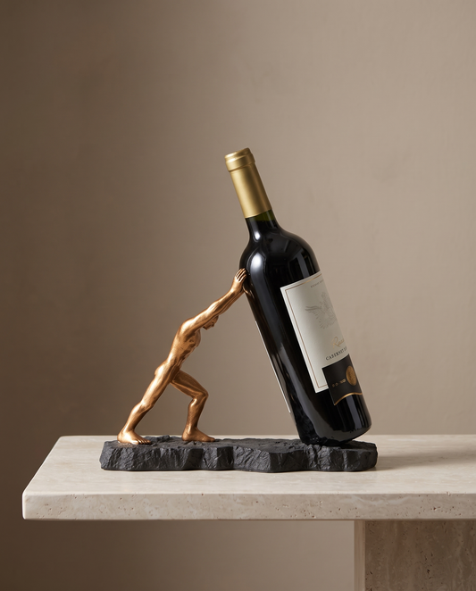 LuxeSip wine holder minimalist luxury hero shot