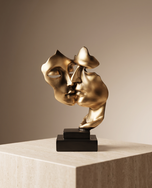 EternalEmbrace romantic sculpture minimalist luxury hero shot