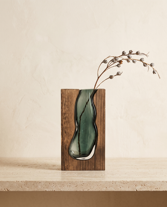 ScandiEdge minimalist vase minimalist luxury hero shot