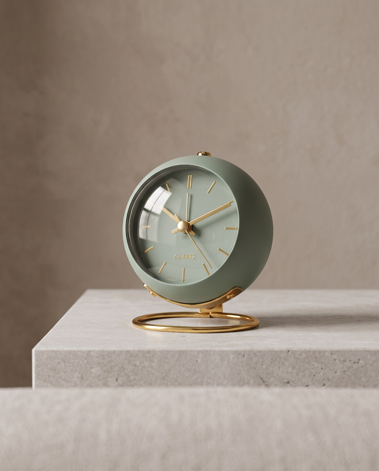 GlowTime electronic table clock luxury hero shot