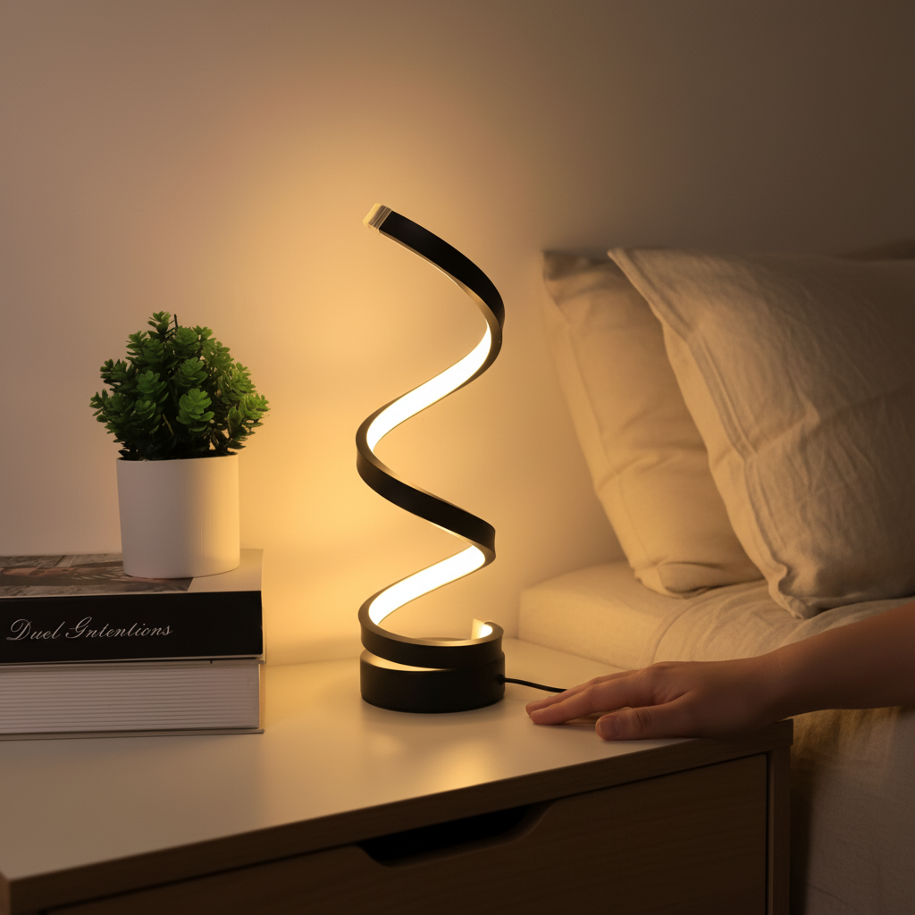Adjustable Clamp LED Desk Lamp - Flexible Task Light