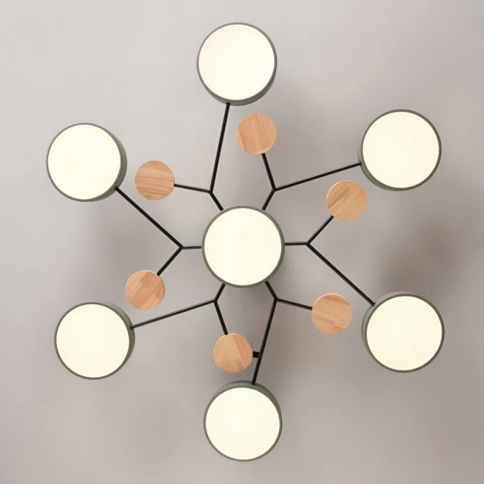 NordicGlow Branched LED Ceiling Light – Modern Geometric Fixture for Bright, Even Illumination