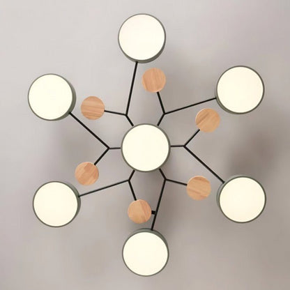 NordicGlow Branched LED Ceiling Light – Modern Geometric Fixture for Bright, Even Illumination