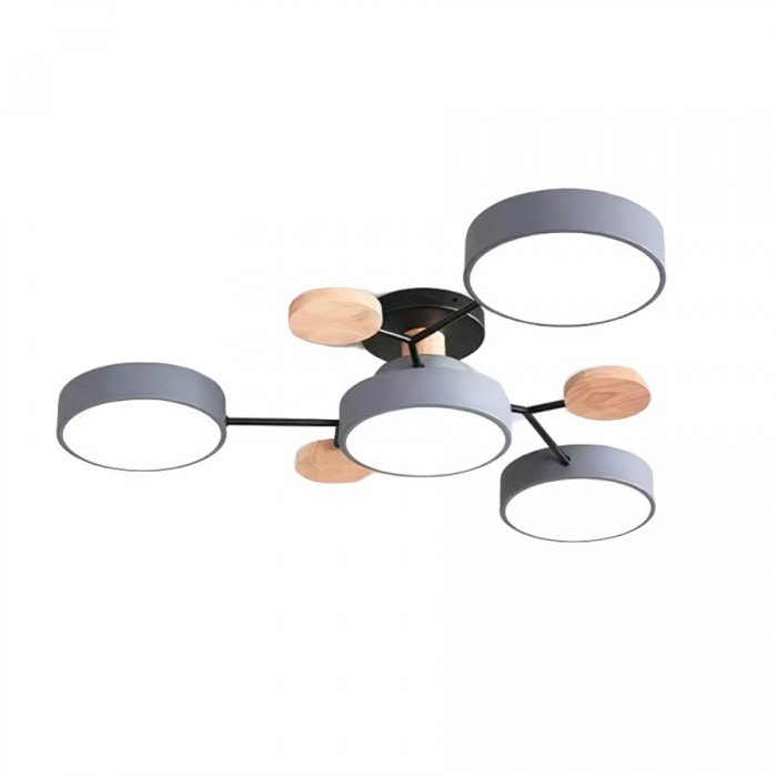 NordicGlow Branched LED Ceiling Light – Modern Geometric Fixture for Bright, Even Illumination