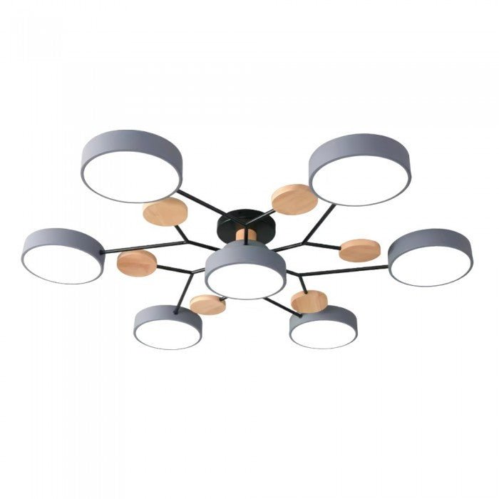 NordicGlow Branched LED Ceiling Light – Modern Geometric Fixture for Bright, Even Illumination