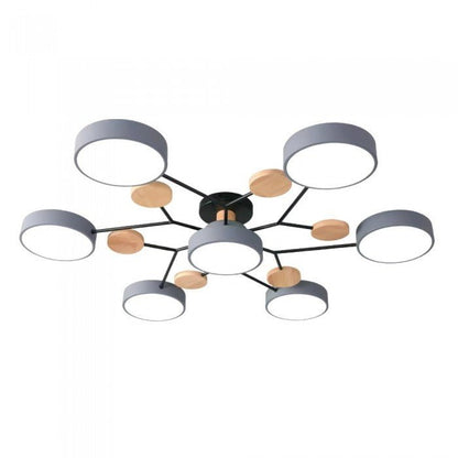 NordicGlow Branched LED Ceiling Light – Modern Geometric Fixture for Bright, Even Illumination
