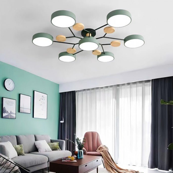 NordicGlow Branched LED Ceiling Light – Modern Geometric Fixture for Bright, Even Illumination
