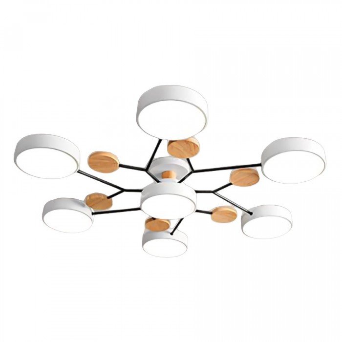 NordicGlow Branched LED Ceiling Light – Modern Geometric Fixture for Bright, Even Illumination