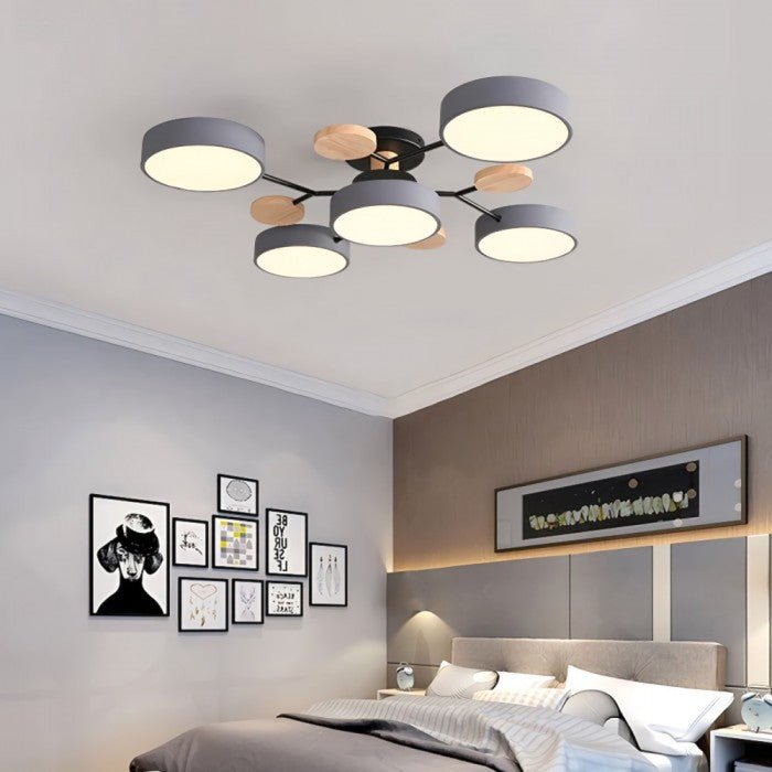 NordicGlow Branched LED Ceiling Light – Modern Geometric Fixture for Bright, Even Illumination