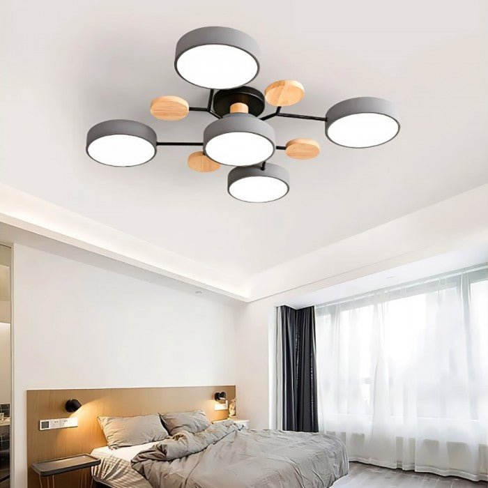 NordicGlow Branched LED Ceiling Light – Modern Geometric Fixture for Bright, Even Illumination